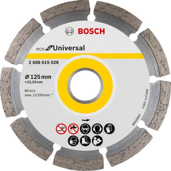 Диск алмазный BOSCH ECO 125x22.23 (2.608.615.028) в Киеве