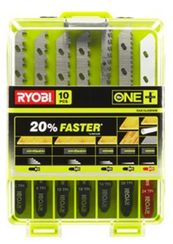 Пилочки для лобзика RYOBI RAK10JSBWM 10 шт (5132002811) в Киеве