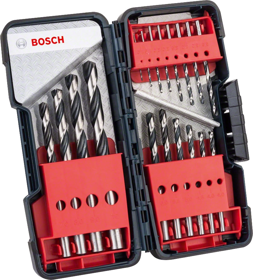 Набор сверл для металла BOSCH HSS PointTeQ 18 шт (2.608.577.350) в Киеве