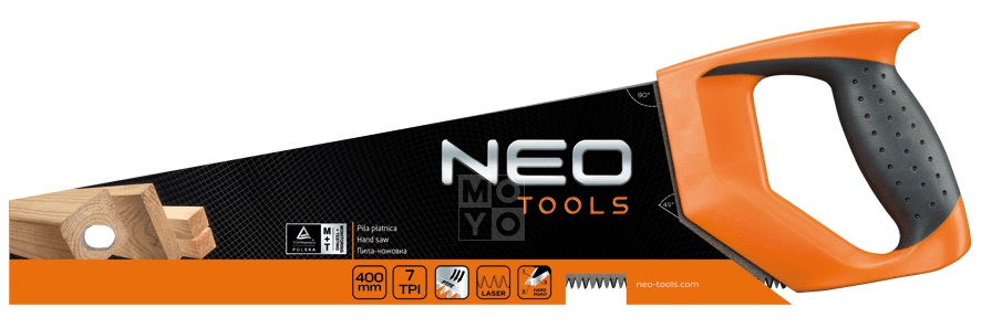 Ножівка по дереву NEO TOOLS 400 мм 7TPI (41-031) · 2