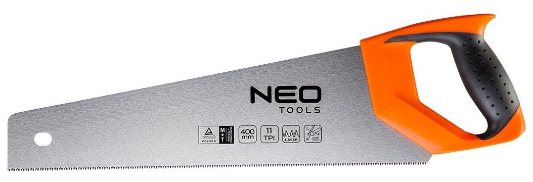 Ножовка по дереву NEO TOOLS 400 мм 11TPI (41-061) в Киеве