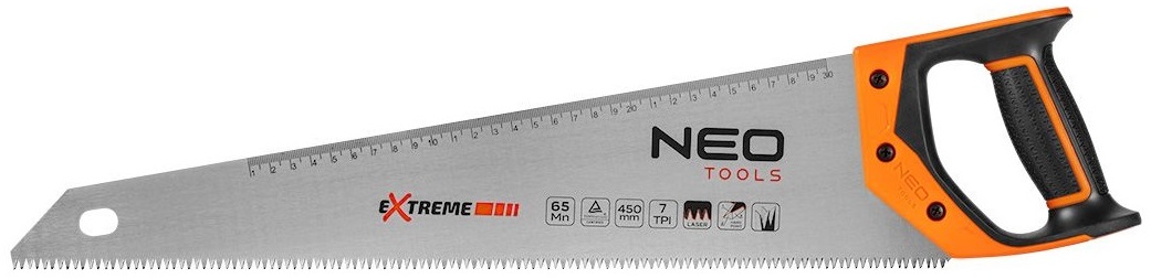 Ножовка для дерева NEO TOOLS Extreme 450 мм 7TPI (41-136) в Киеве