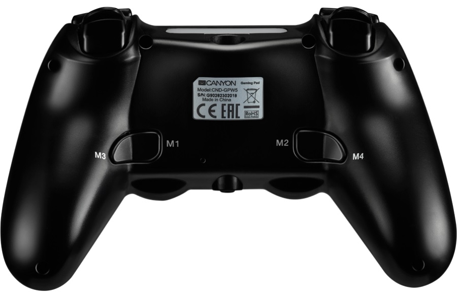 Бездротовий геймпад CANYON GP-W5 PS4 Black (CND-GPW5) · 3