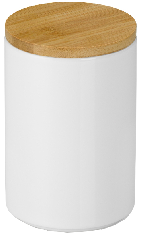 Ємність для зберігання сипучих KELA Cady 0.8 л White (15279) в Києві