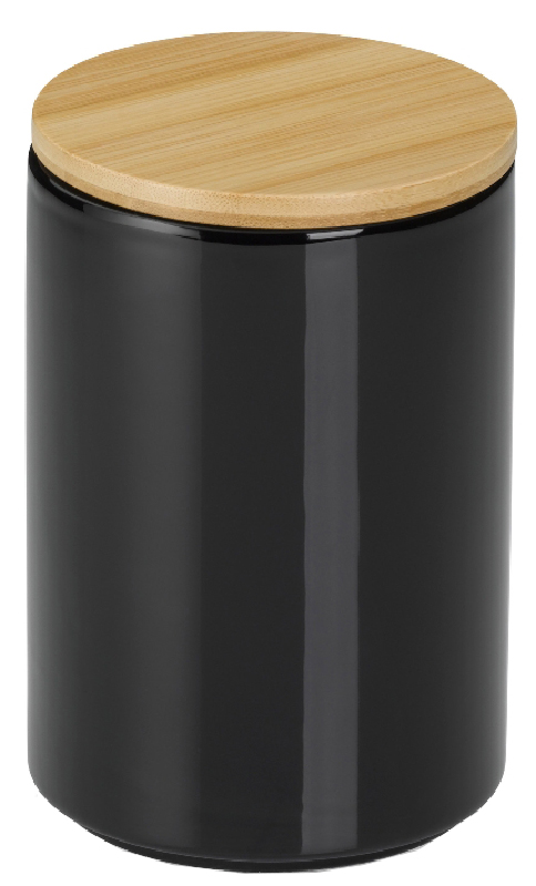Ємність для зберігання сипучих KELA Cady 0.8 л Black (15273) в Києві