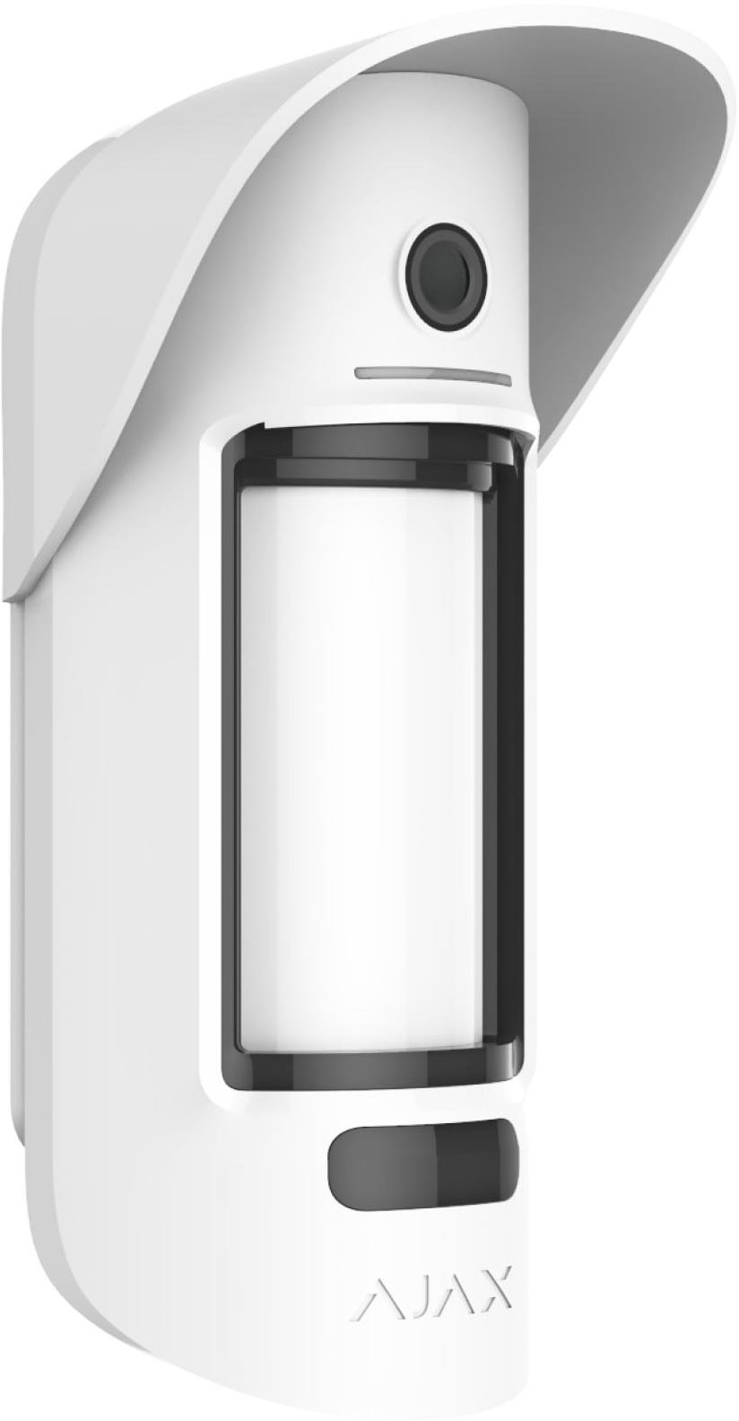 Датчик руху з камерою та фото AJAX MotionCam Outdoor White (27961) · 2