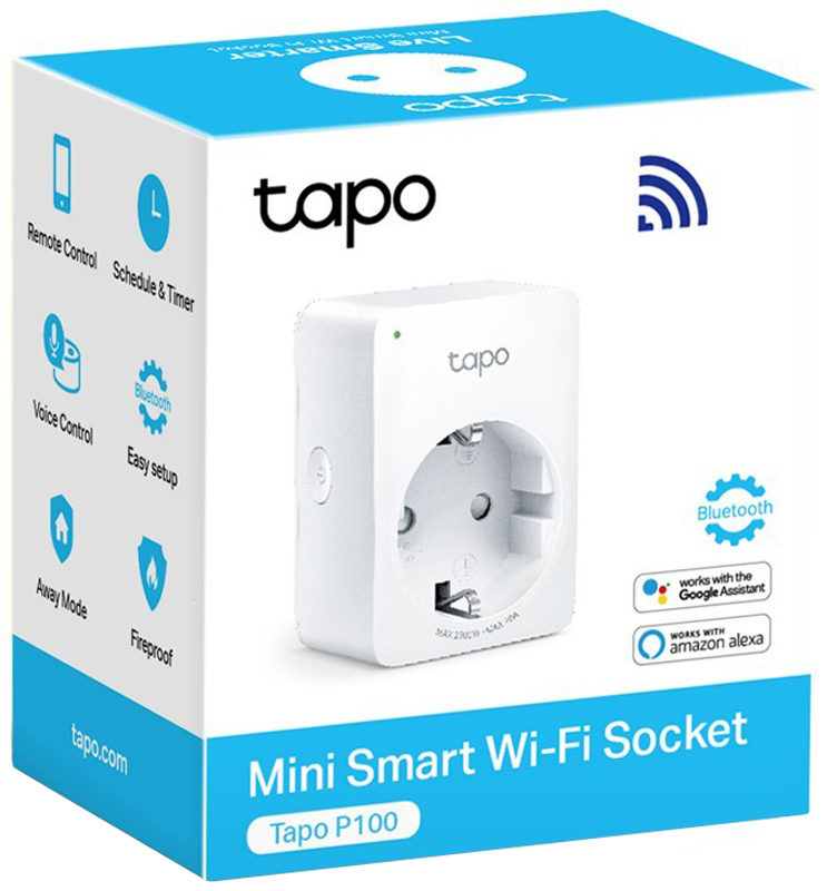 Розумна розетка TP-LINK Tapo P100 (1-pack) · 3