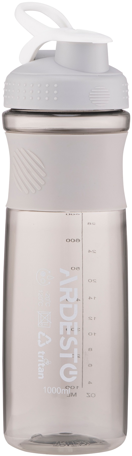 Пляшка для води ARDESTO Smart Bottle 1 л Grey (AR2204TG) в Києві