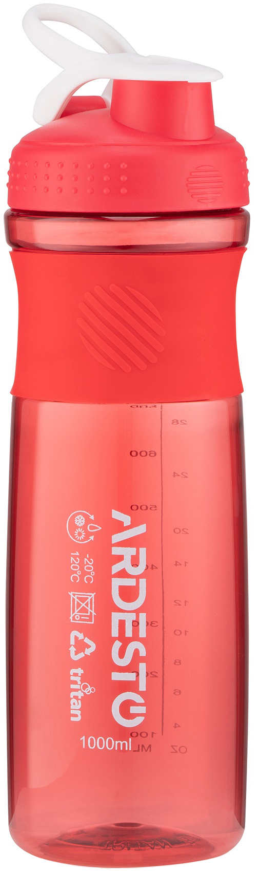 Пляшка для води ARDESTO Smart Bottle 1 л Red (AR2204TR) в Києві