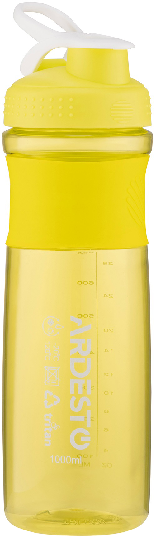 Пляшка для води ARDESTO Smart Bottle 1 л Yellow (AR2204TZ) в Києві