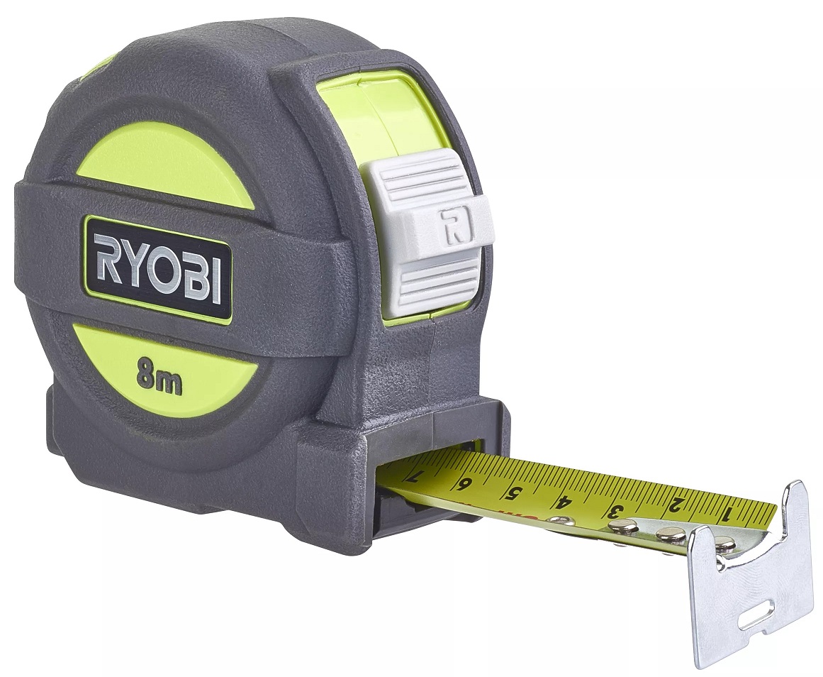 Рулетка RYOBI RTM8M, 8м*25мм (5132004361) в Киеве