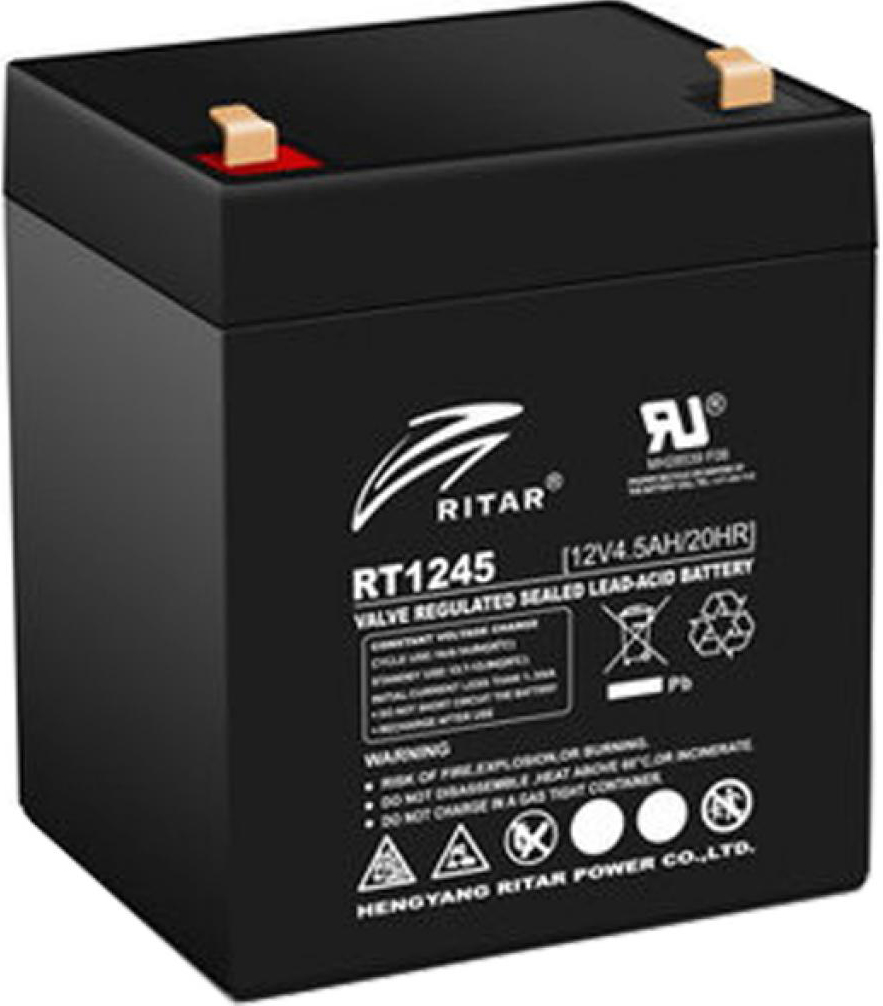 ᐉ Аккумуляторная батарея RITAR RT1245 12V4.5Ah