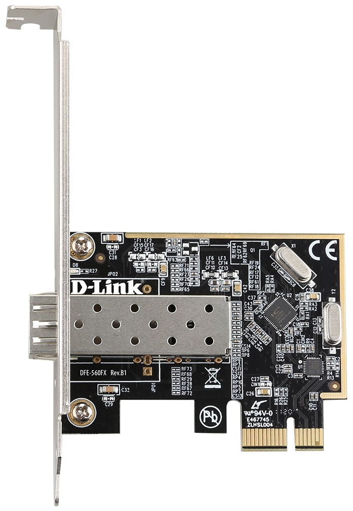 Адаптер LAN D-Link DFE-560FX 1xSFP 100Mbit, PCIe в Киеве