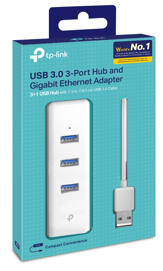 Мережевий адаптер TP-LINK UE330 · 4