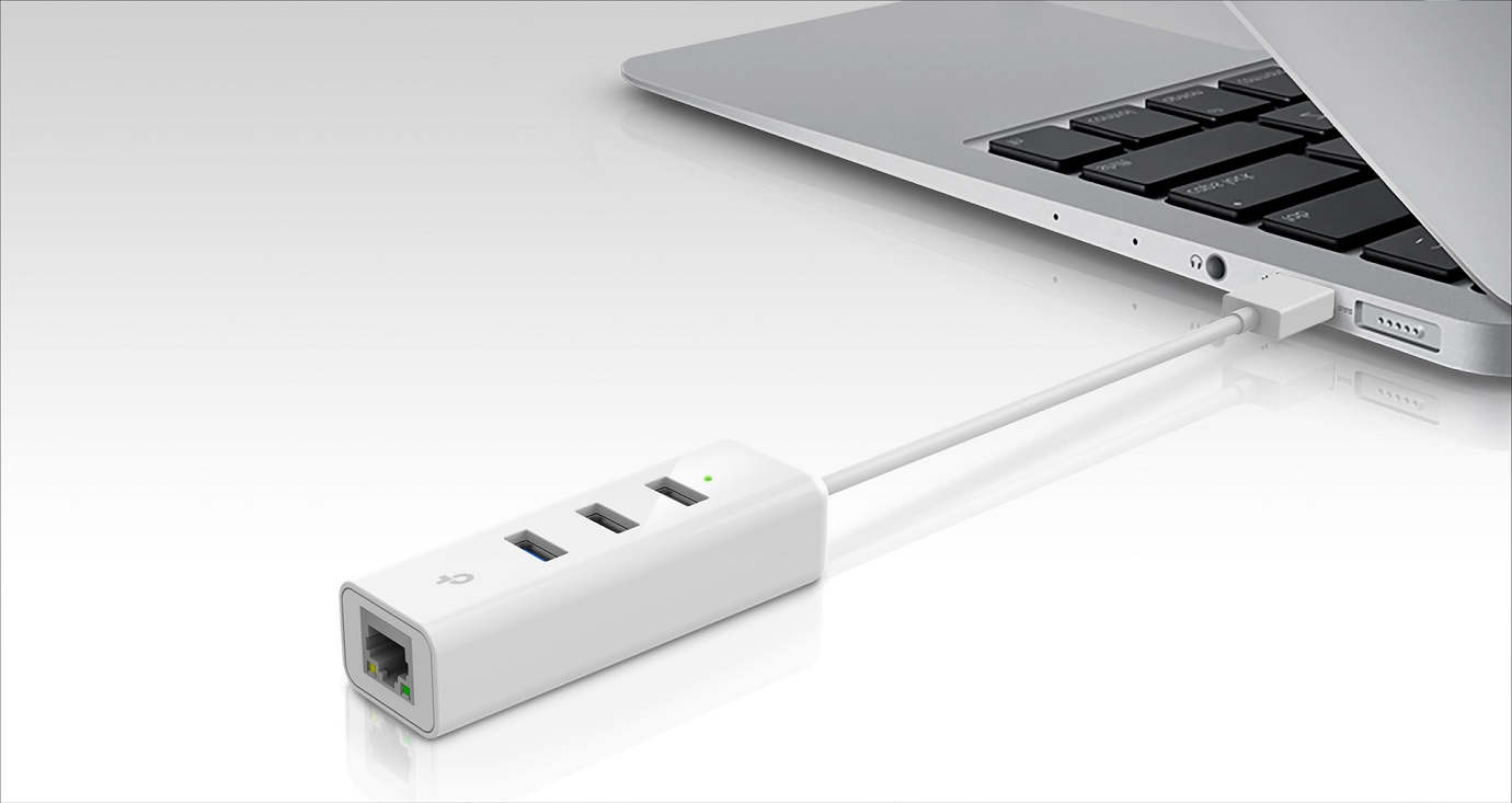Мережевий адаптер TP-LINK UE330 · 6