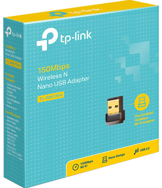 Адаптер Wi-Fi TP-LINK TL-WN725N · 4