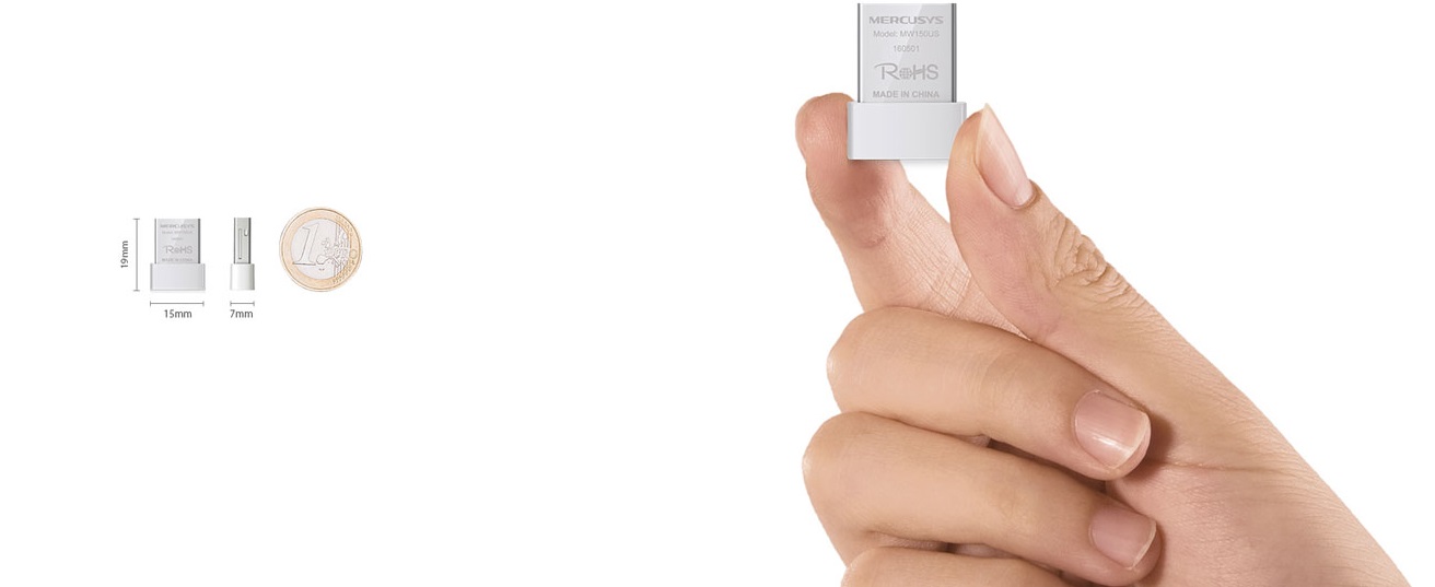 Адаптер Wi-Fi MERCUSYS MW150US · 5