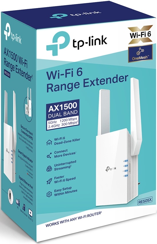 Підсилювач Wi-Fi TP-Link RE505X · 4
