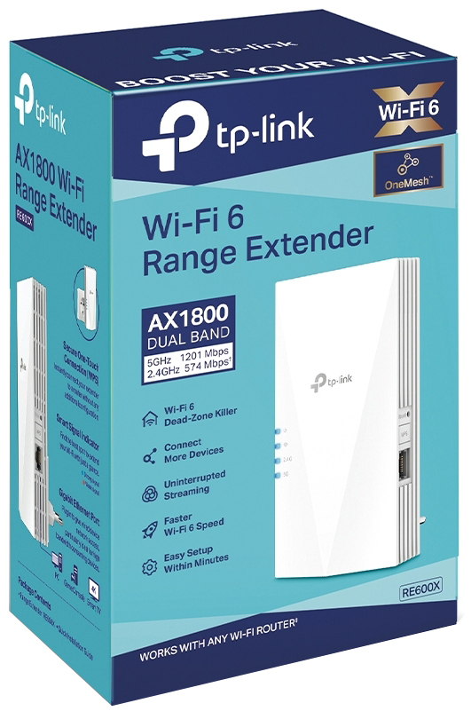Підсилювач Wi-Fi TP-LINK RE600X · 3