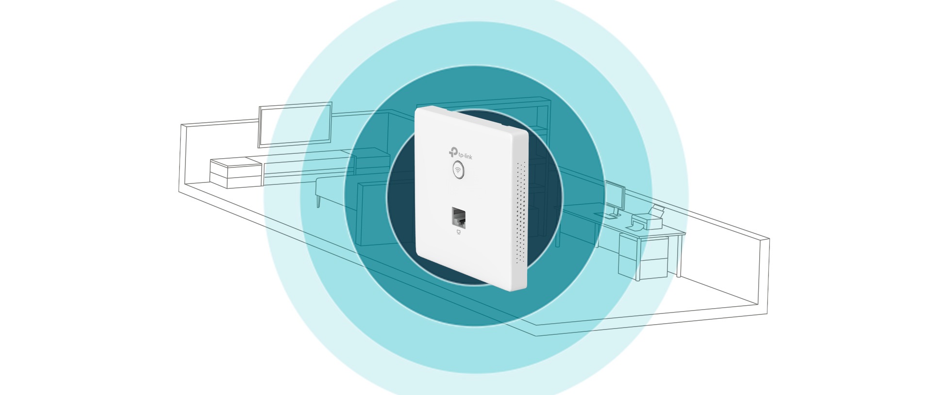 Точка доступу TP-LINK EAP115-Wall · 5