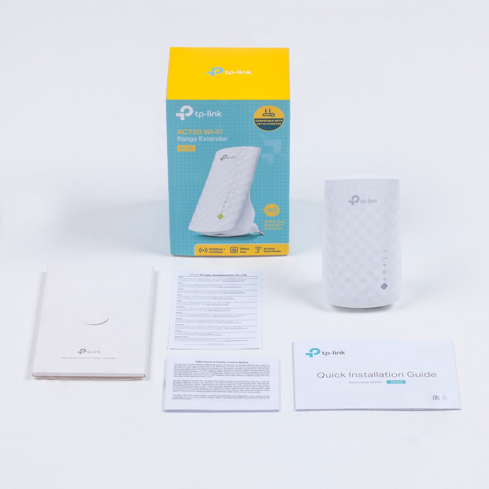 Підсилювач Wi-Fi TP-LINK TL-RE200 · 6