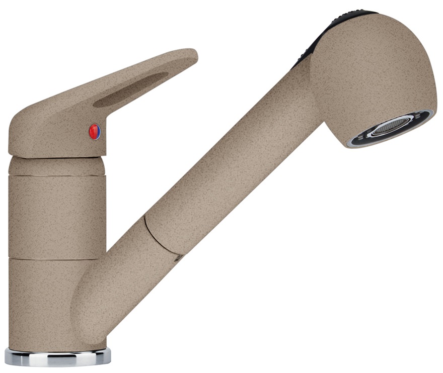 Змішувач FRANKE Novara-Plus Pull Out Мигдаль (115.0470.666) в Києві