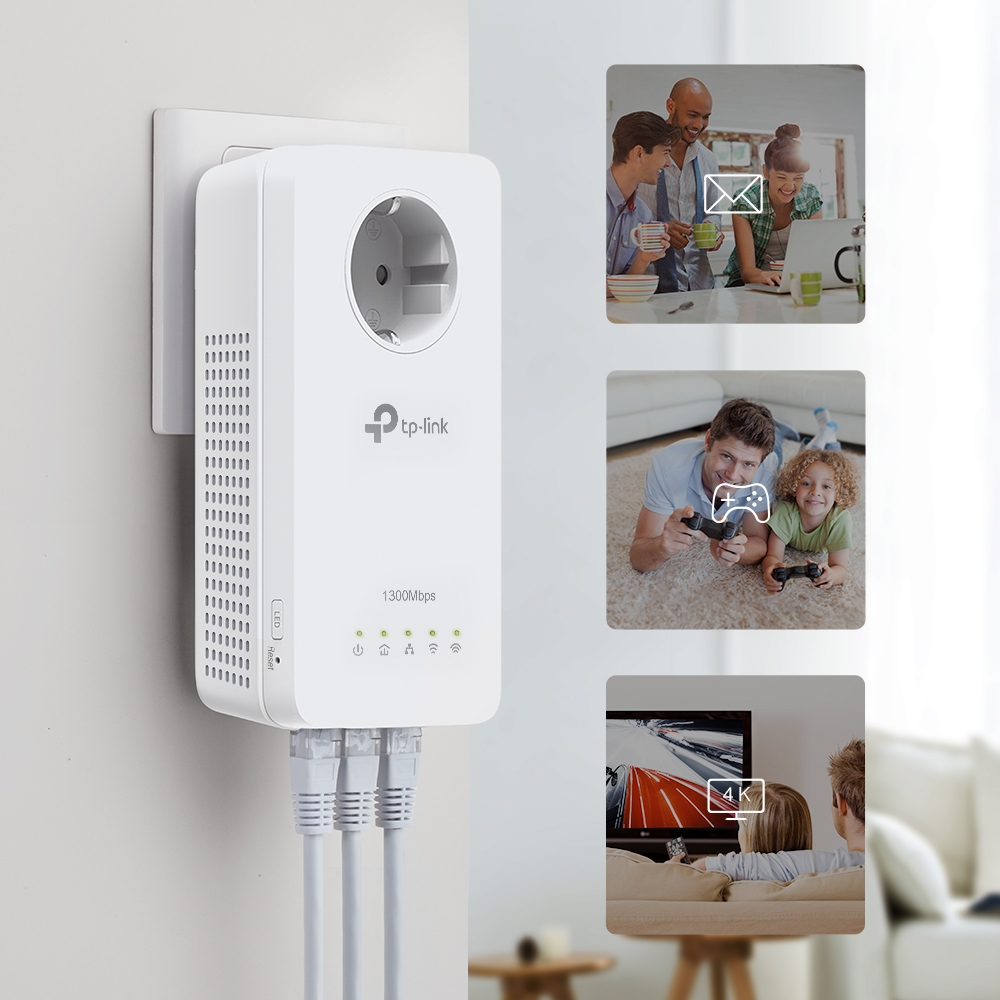 Пристрій Powerline TP-LINK TL-WPA8631P KIT · 4
