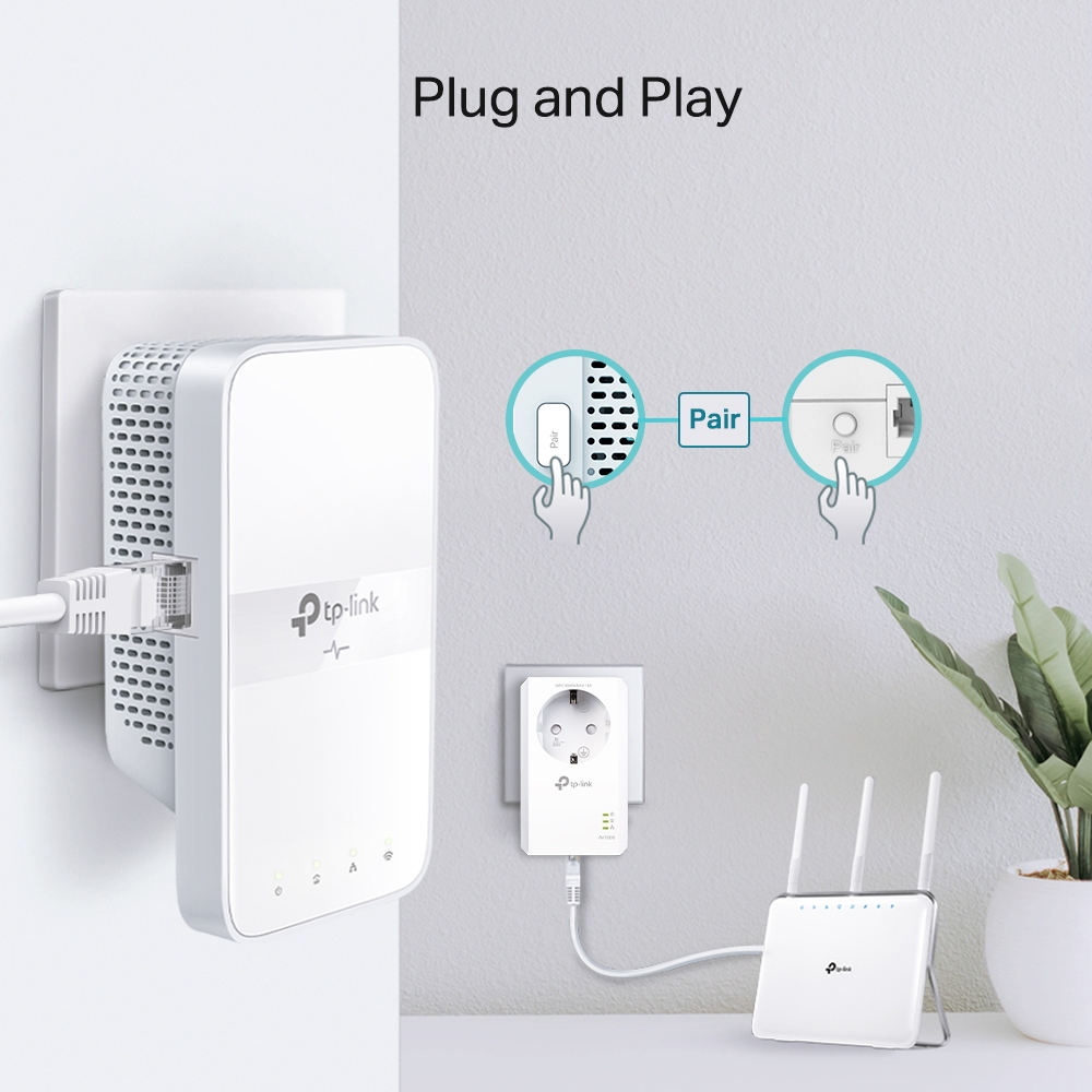 Пристрій Powerline TP-LINK TL-WPA7617 KIT · 6
