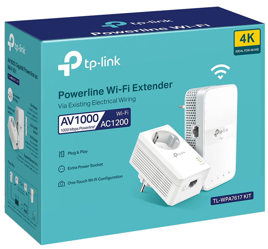 Пристрій Powerline TP-LINK TL-WPA7617 KIT · 4