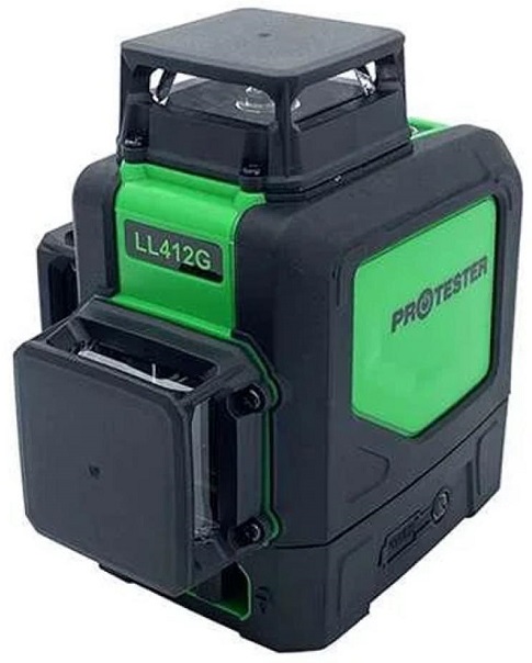 Лазерный уровень PROTESTER 3x360 ° (H360/2xV360, зеленый луч) LL412G в Киеве