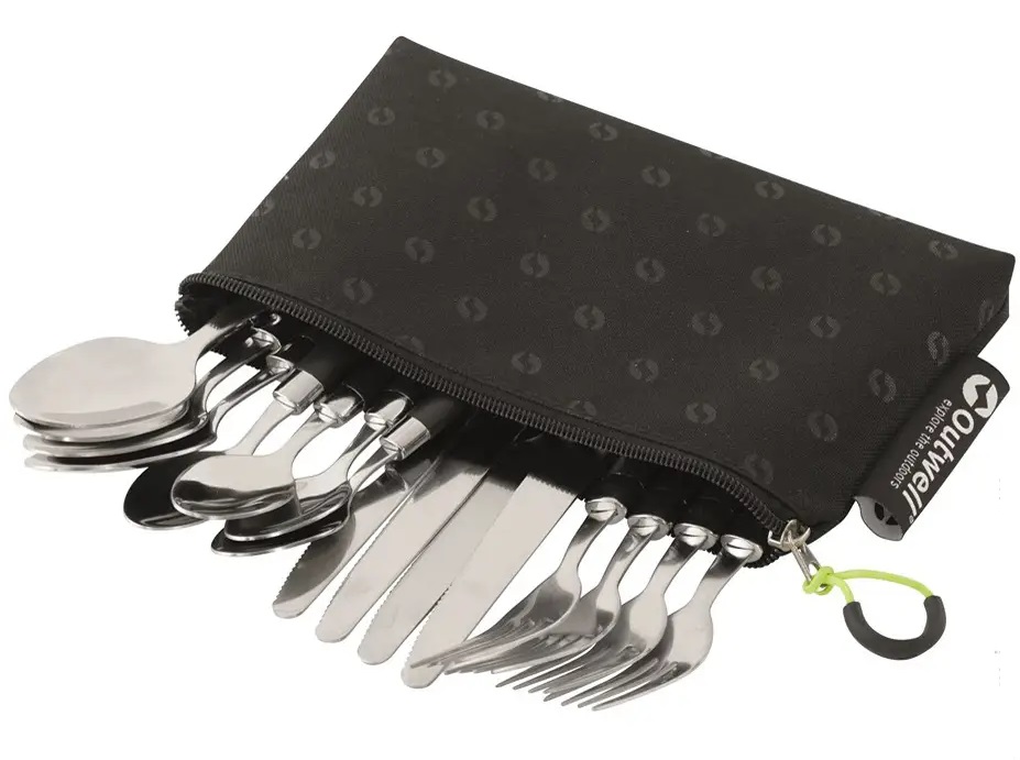 Набір для пікніка OUTWELL Pouch Cutlery Set Black (650985) в Києві