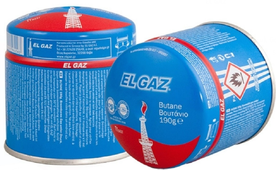 Балон-картридж газовий EL GAZ ELG-100 190 г (104ELG-100) в Києві
