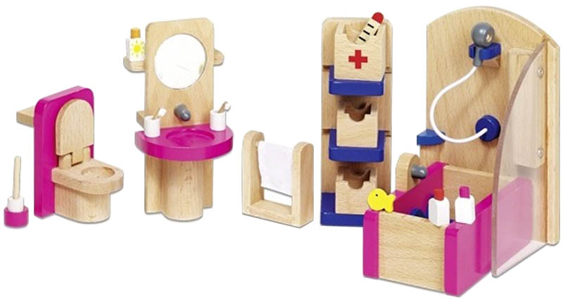 Меблі для ляльок GOKI Ванна (51748G) в Києві