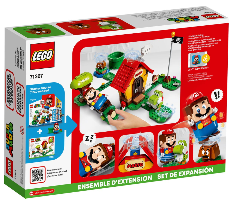 Конструктор LEGO SUPER MARIO Будинок Маріо і Йоші (71367) в Києві