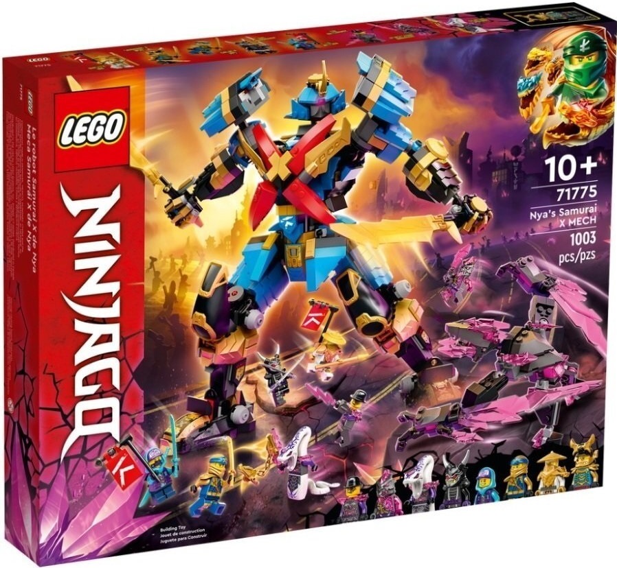 Конструктор LEGO Ninjago Робот Нії Самурай Х 1003 деталі (71775) в Києві