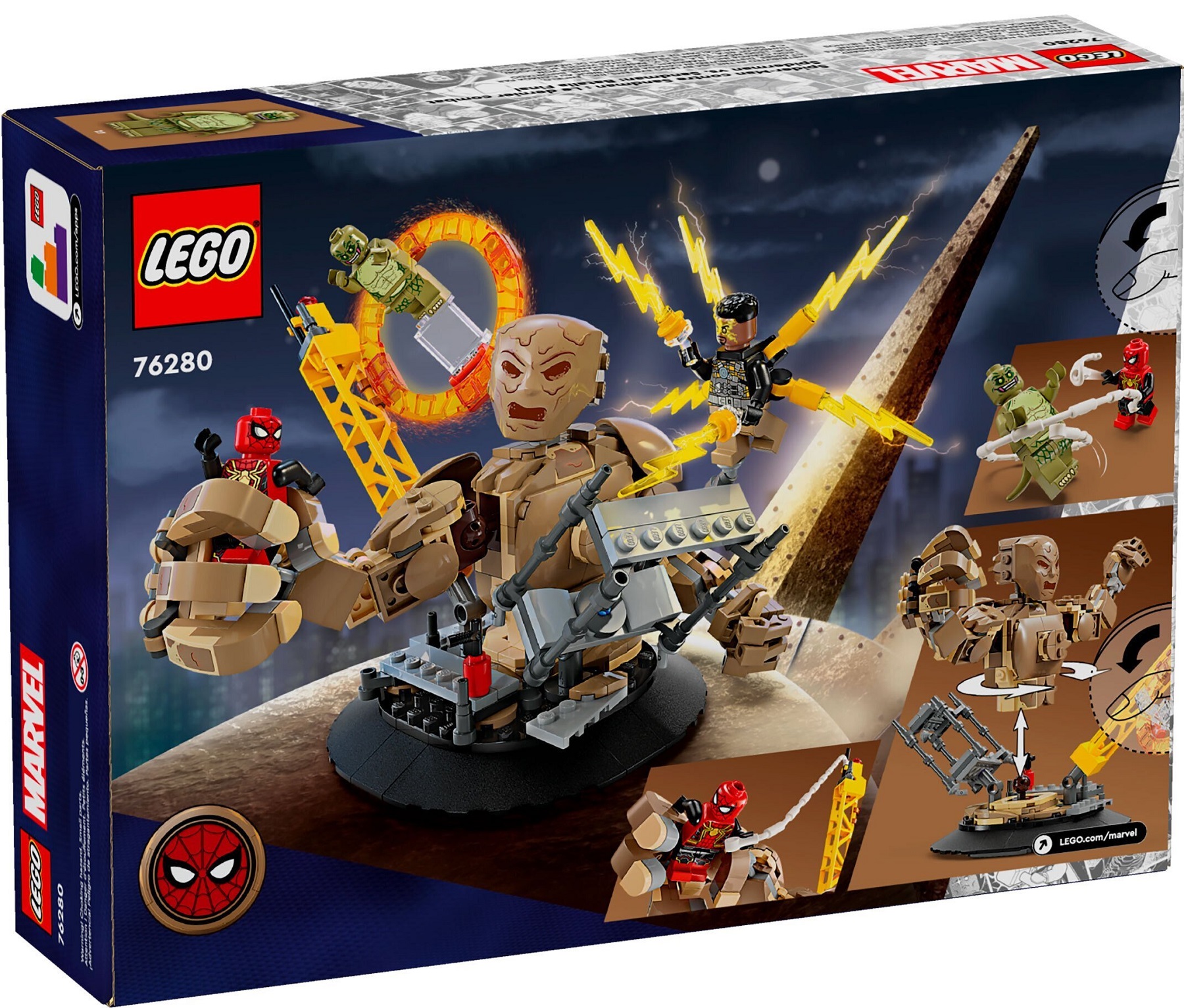 ᐉ Конструктор LEGO Marvel Людина-Павук vs Піщана людина 347 деталей ...