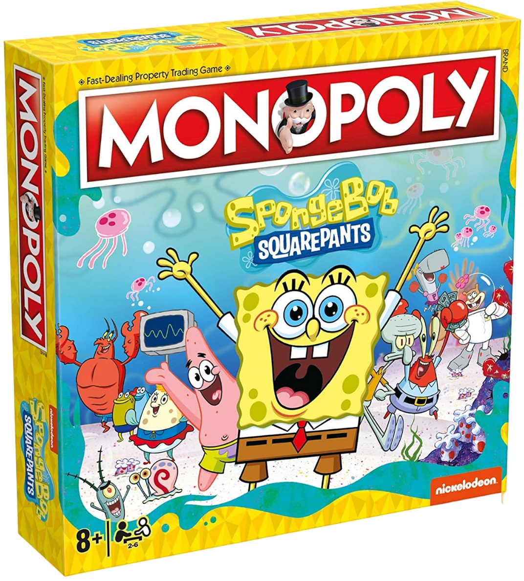 Настольная игра WINNING MOVES SpongeBob SquarePants Monopoly (WM00262-EN1-6) в Киеве