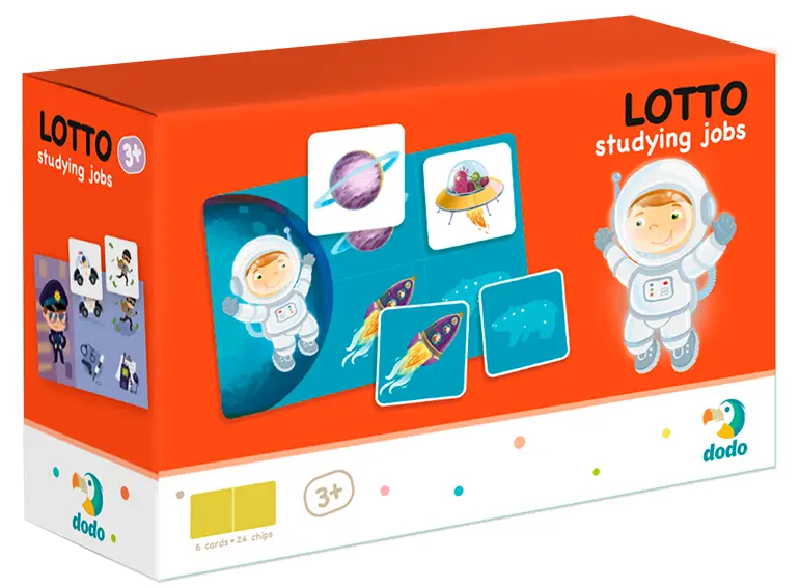 Настільна гра DODO Лото Вивчаємо професії (300136) в Києві
