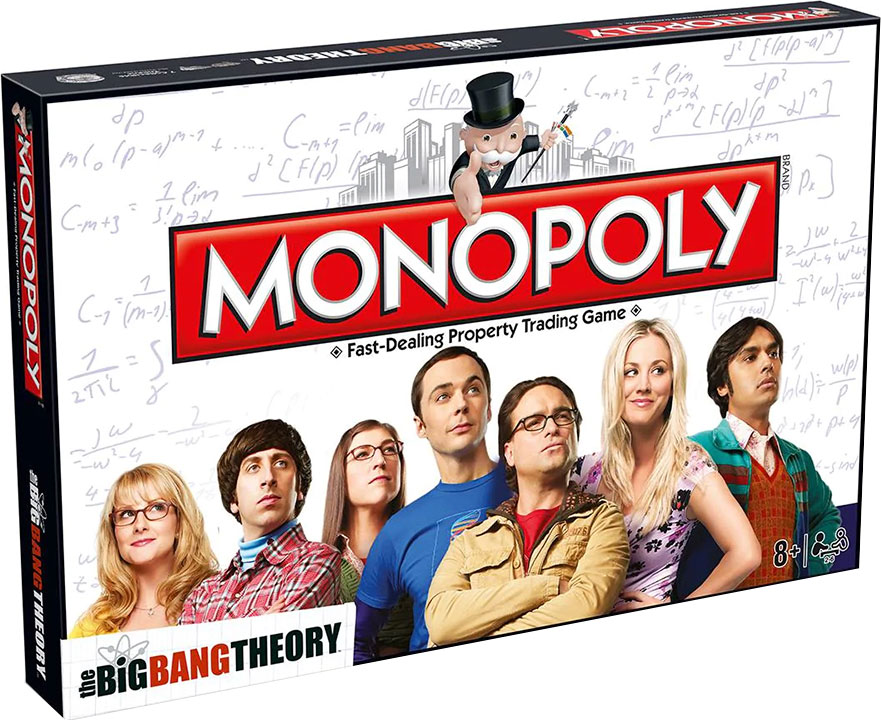 Настольная игра WINNING MOVES Big Bang Theory Monopoly (24037) в Киеве