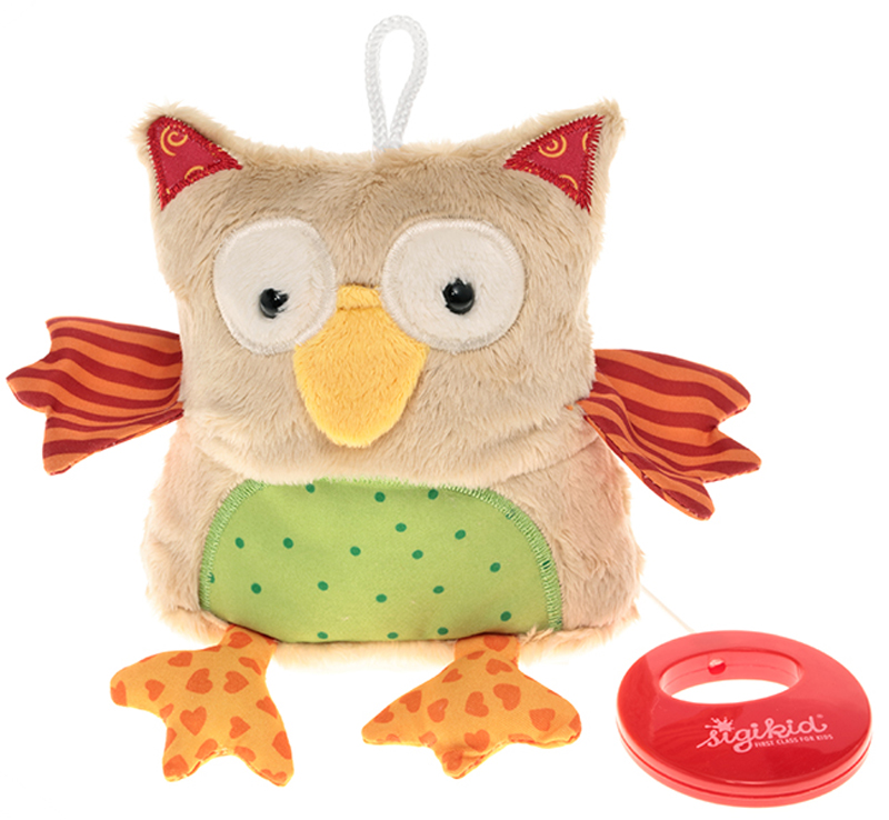 М'яка музична іграшка SIGIKID Сова 13 см (40780SK) в Києві
