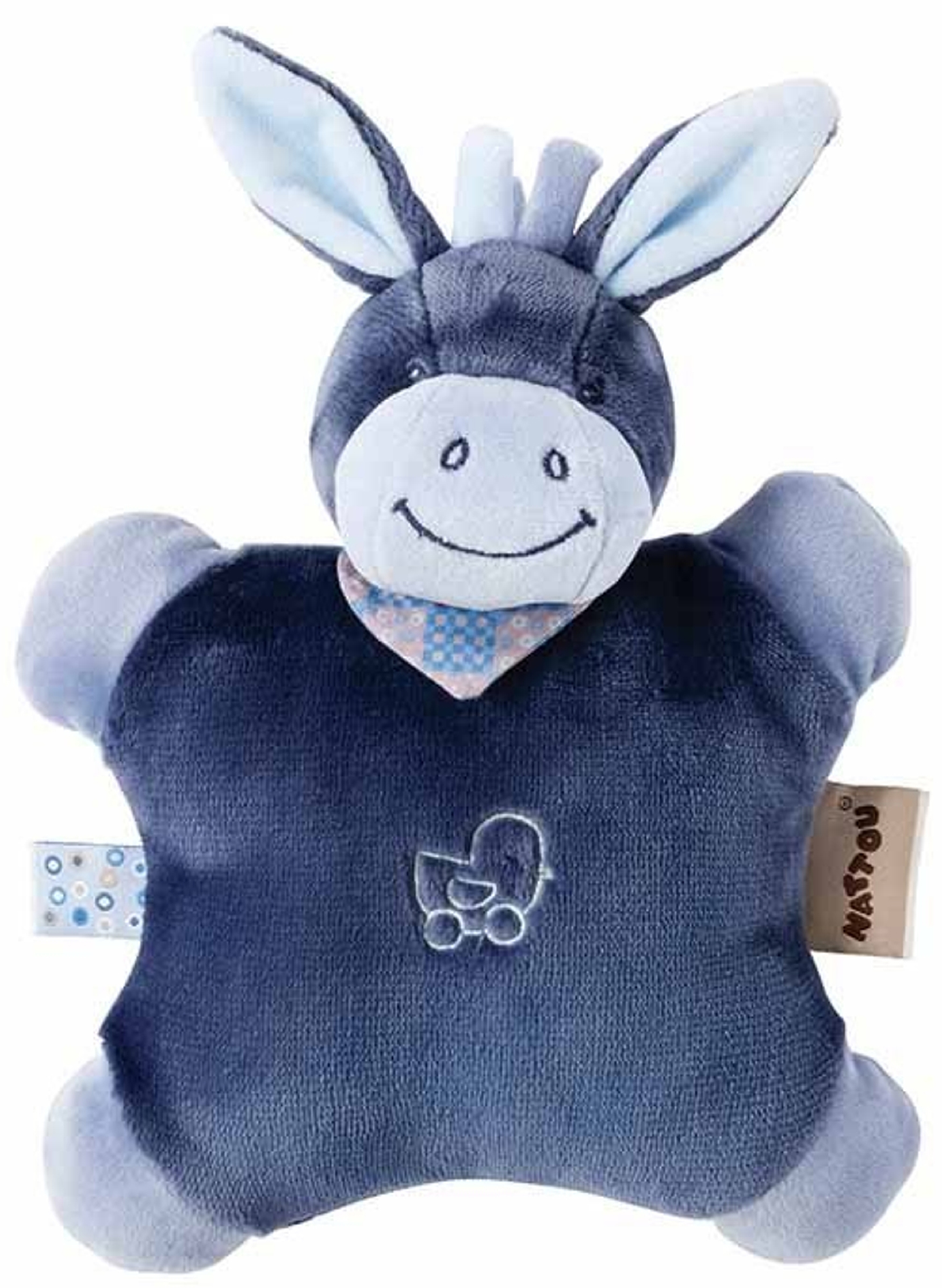 М'яка іграшка-подушка NATTOU віслюк Алекс 24 см (321099) в Києві