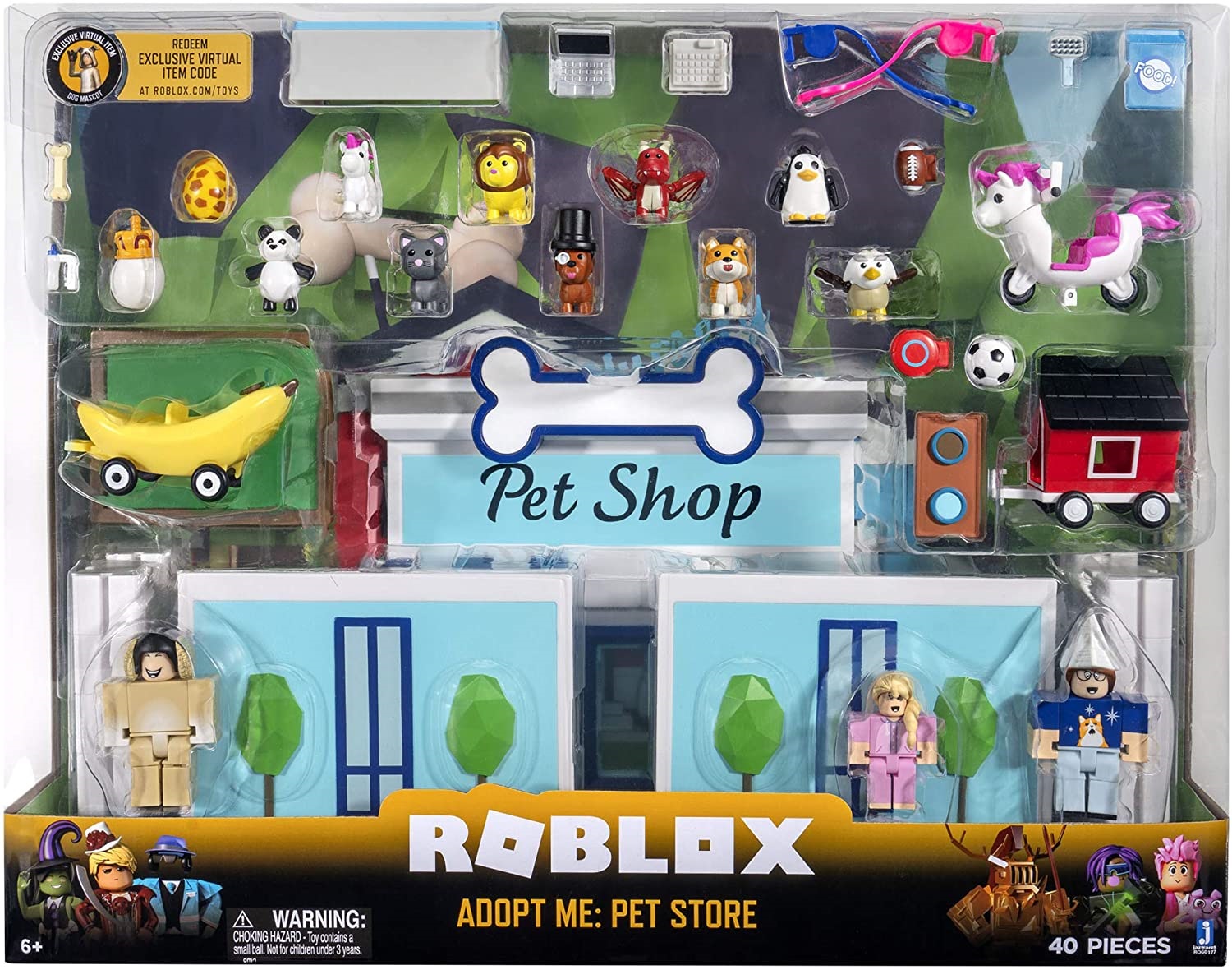 ᐉ Набор Jazwares ROBLOX Deluxe Playset Adopt Me Pet Store W6 (ROG0177) —  купить в Киеве и Украине | Цена и отзывы в ELDORADO