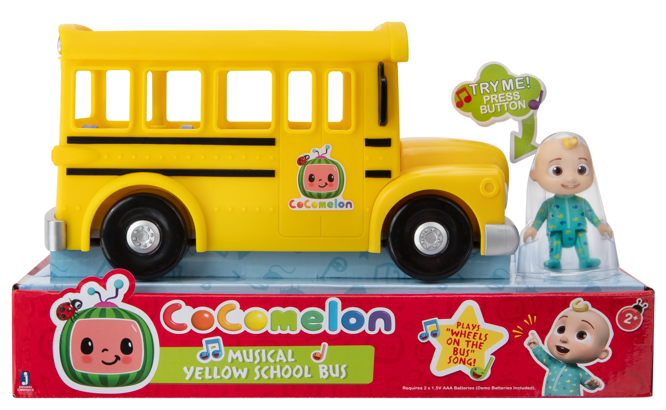 Ігровий набір COCOMELON Шкільний Автобус зі звуком жовтий (CMW0015) в Києві