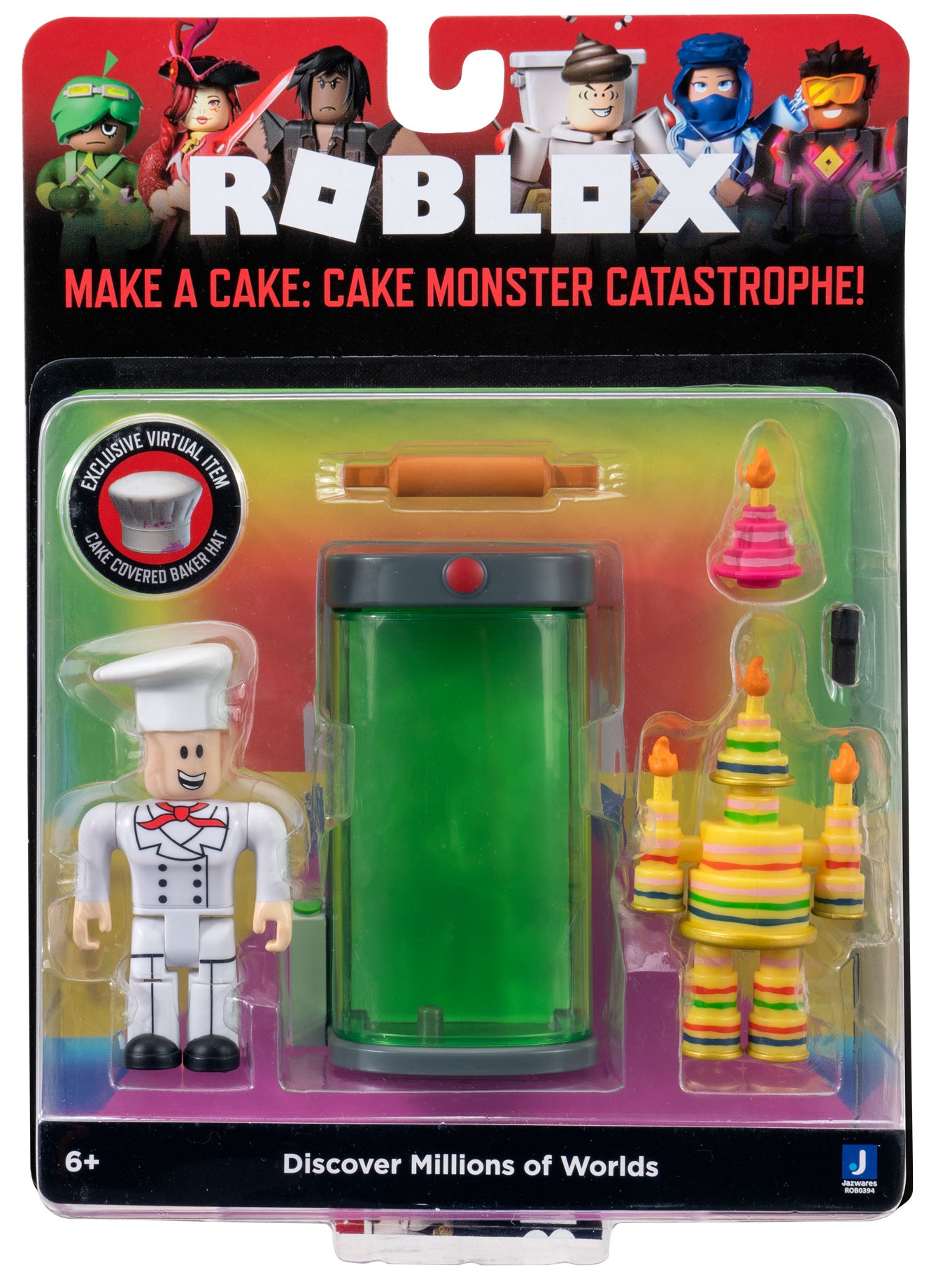 ᐉ Набор Jazwares ROBLOX Cake Monster Catastrophe! W9 (ROB0394) — купить в  Киеве и Украине | Цена и отзывы в ELDORADO