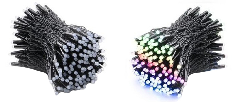 Светодиодная гирлянда TWINKLY Smart  Pro Strings RGB 250 Вlack 25 м (TWP-S-CA-1X250STP-B) в Киеве