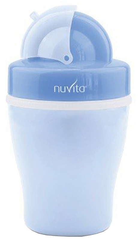 Поїльник непроливайка NUVITA 18 м+ 200 мл. з трубочкою СИНІЙ (NV1436BLUE) в Києві