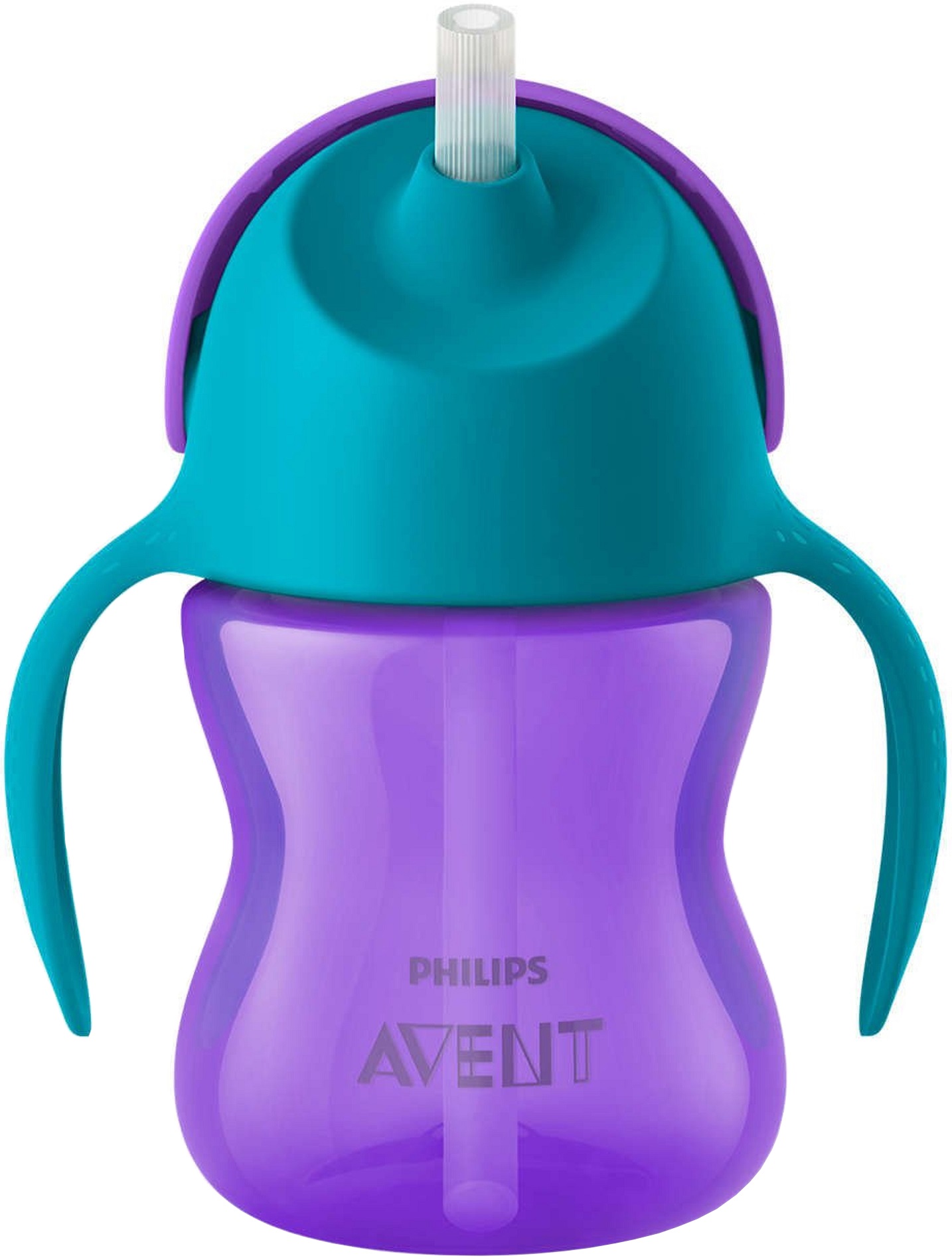 Кружка с трубочкой AVENT 210 мл Lilac (SCF796/02) в Киеве