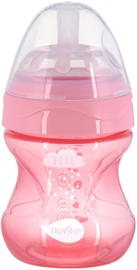 Бутылочка антиколиковая NUVITA Mimic 150 мл. PINK (NV6012PINK) в Киеве