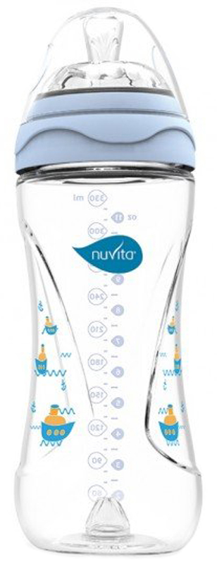 Пляшка для годування NUVITA 330мл Blue (NV6050Blue) в Києві