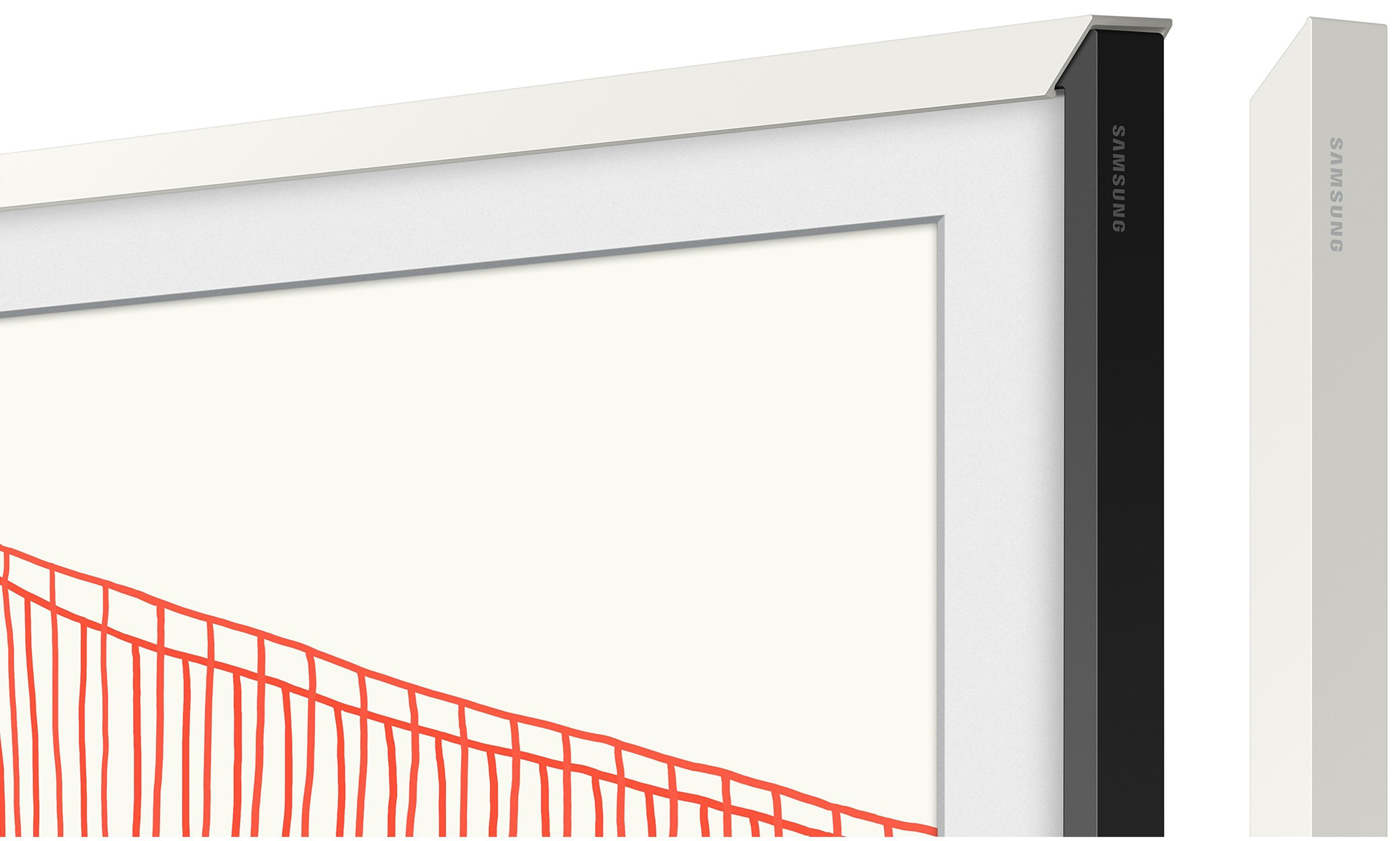 Рамка для ТВ SAMSUNG FRAME 55 White (VG-SCFA55WTBRU) · 5